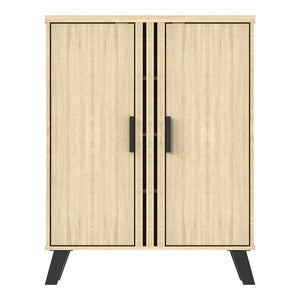Παπουτσοθήκη-ντουλάπι Shoby pakoworld sonoma 70.5x30x91εκ