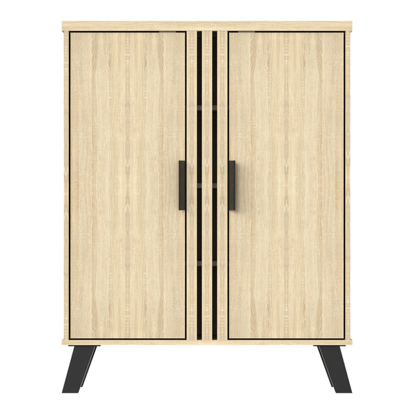 Παπουτσοθήκη-ντουλάπι Shoby pakoworld sonoma 70.5x30x91εκ