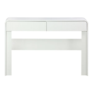 Κονσόλα Zeplen pakoworld λευκό mdf 110x38x75εκ