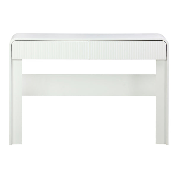 Κονσόλα Zeplen pakoworld λευκό mdf 110x38x75εκ