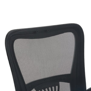 Καρέκλα γραφείου εργασίας Annalise pakoworld μαύρο mesh 57x53x100εκ