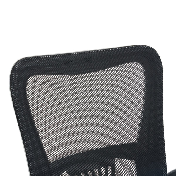 Καρέκλα γραφείου εργασίας Annalise pakoworld μαύρο mesh 57x53x100εκ