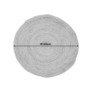 Χαλί Solon pakoworld μπεζ γιούτα Φ160x1εκ