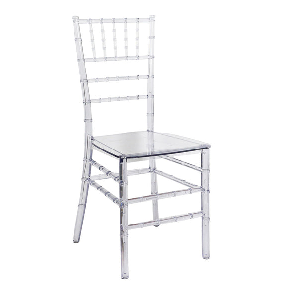 Καρέκλα Tiffany pakoworld διάφανο pc 38x38.5x88εκ