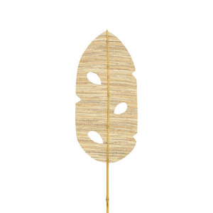 Διακοσμητικό φυτό Firwey Inart banana leaf σε φυσική απόχρωση Υ200εκ