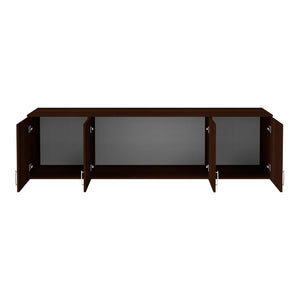 Πατάρι ντουλάπας Royal pakoworld τετράφυλλο wenge 200x58x53εκ