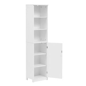 Ντουλάπι-στήλη Desilia pakoworld mdf λευκό 37x30x160εκ