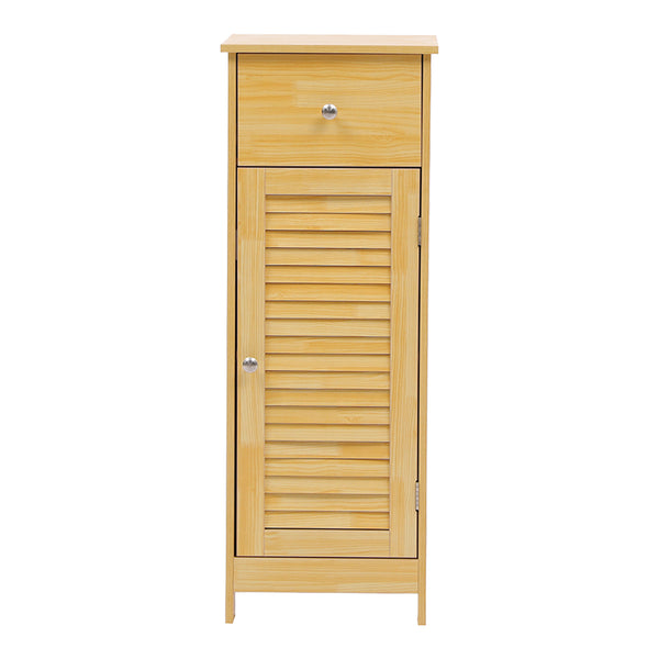 Ντουλάπι-στήλη Chesy pakoworld mdf σε φυσική απόχρωση 32x30x87εκ