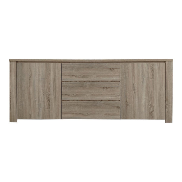 Μπουφές Kalya pakoworld σε sonoma απόχρωση 220x49x89.5εκ