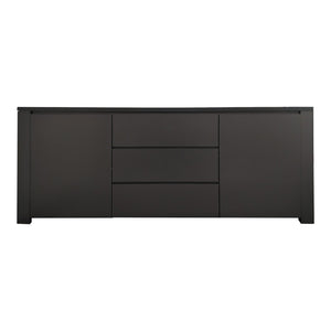 Μπουφές Kalya pakoworld σε ανθρακί απόχρωση 220x49x89.5εκ