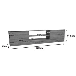 Έπιπλο τηλεόρασης Sasa pakoworld σε sonoma απόχρωση 150x35x41.5εκ