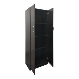 Ντουλάπα δίφυλλη Athos pakoworld σε wenge απόχρωση 60x42x180εκ