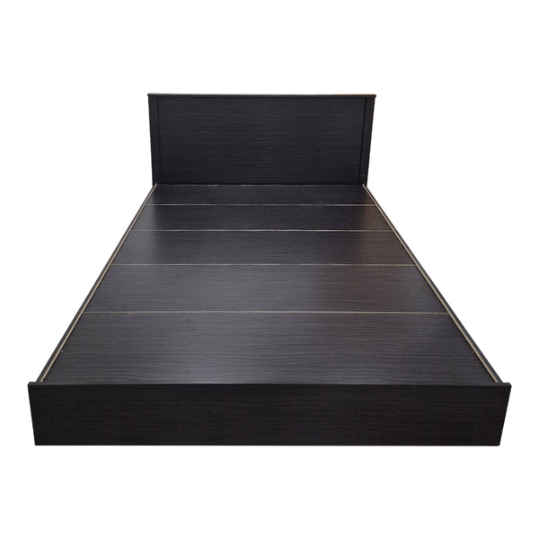 Κρεβάτι Athos pakoworld σε wenge απόχρωση 160x200εκ