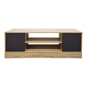 Έπιπλο τηλεόρασης Sasa pakoworld sonoma-ανθρακί 120x35x41.5εκ