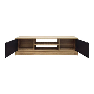 Έπιπλο τηλεόρασης Sasa pakoworld sonoma-ανθρακί 150x35x41.5εκ