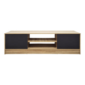 Έπιπλο τηλεόρασης Sasa pakoworld sonoma-ανθρακί 150x35x41.5εκ