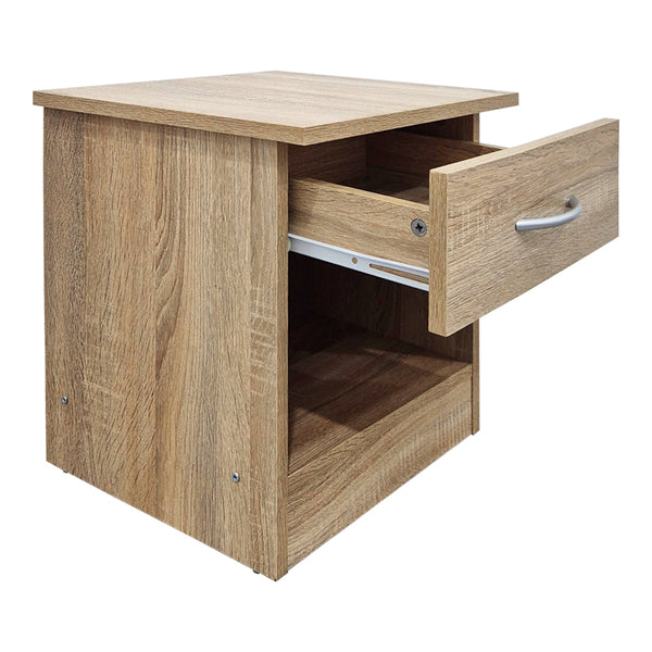 Κομοδίνο Bedy pakoworld sonoma 40x34x42εκ