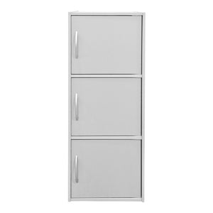 Ντουλάπι-στήλη Soline pakoworld λευκό 40x34.5x90.5εκ