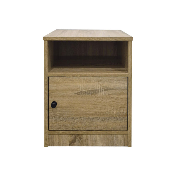Κομοδίνο Lenea pakoworld sonoma 40x40x50εκ