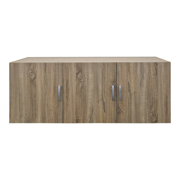 Πατάρι ντουλάπας τρίφυλλο Alvia pakoworld sonoma 150x51x60εκ