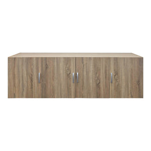 Πατάρι ντουλάπας τετράφυλλο Alvia pakoworld sonoma 200x51x60εκ