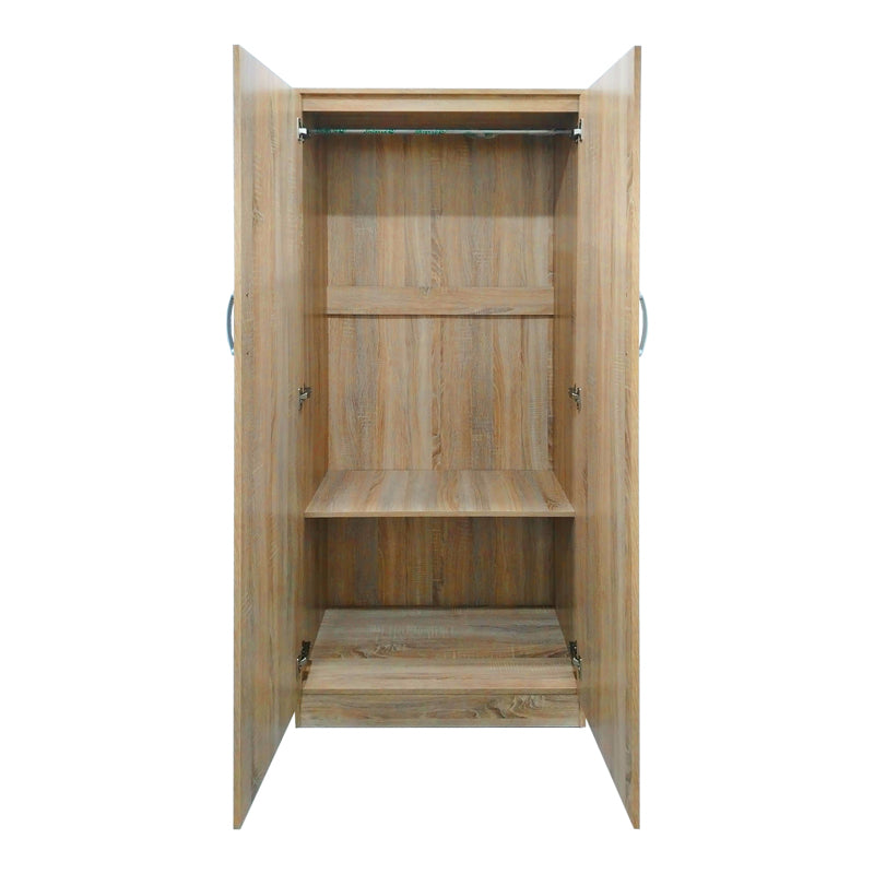 Ντουλάπα πεντάφυλλη Athos I pakoworld sonoma 170x42x180εκ