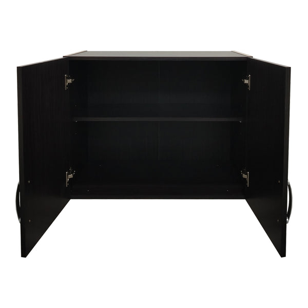 Ντουλάπα πεντάφυλλη με πατάρι Athos I pakoworld wenge 170x42x240εκ