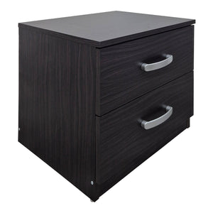 Σετ Κρεβατοκάμαρας Athos Wenge με Κρεβάτι 140x200εκ Σετ 3τεμ