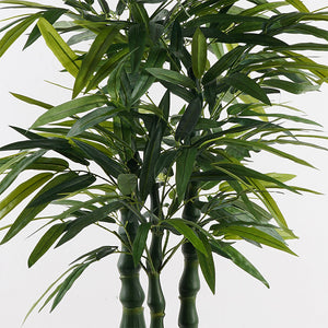 Διακοσμητικό φυτό σε γλάστρα Arti Bamboo Inart πράσινο Φ70x150εκ