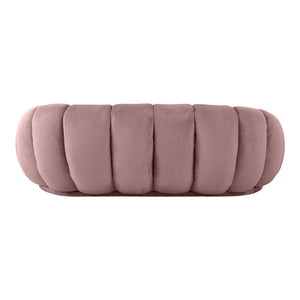 Καναπές Embrace pakoworld βελούδο σε σάπιο μήλο απόχρωση 180x105x65εκ