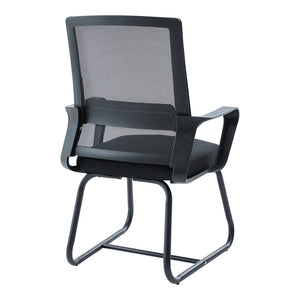 Καρέκλα επισκέπτη Palma pakoworld mesh μαύρο 46x52x94εκ