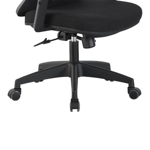 Καρέκλα γραφείου διευθυντή Magida pakoworld mesh μαύρο 58.5x66x115-125εκ