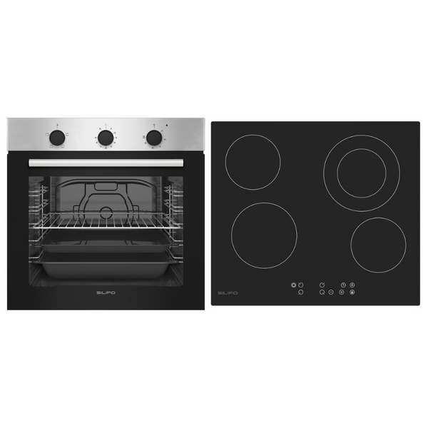 Σετ SILIFO SF6850BOI & SF6822HV5 Φούρνος 83lt & Κεραμική Εστία 90145