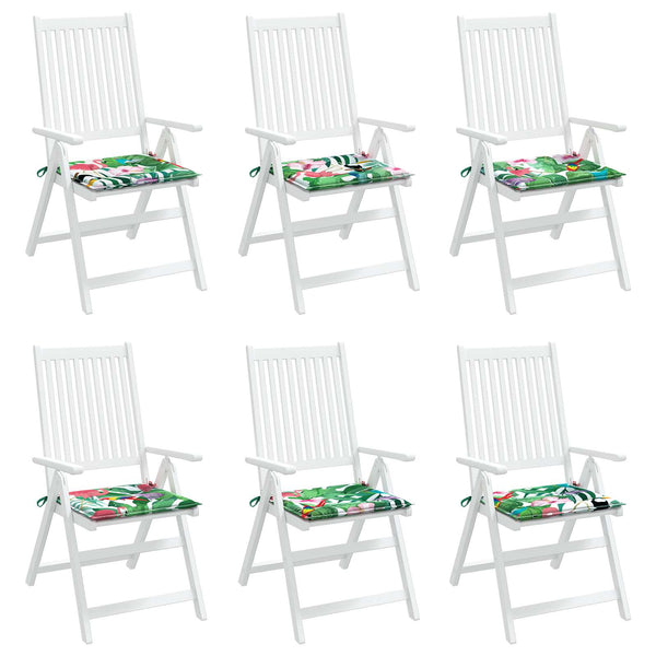 Μαξιλάρια Για Καρέκλες 6 Pcs Πολύχρωμο 50 X 50 X 4 Cm