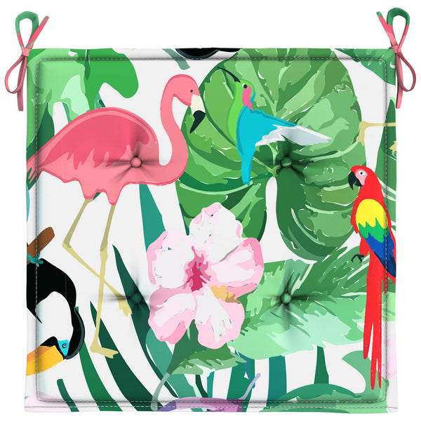 Μαξιλάρια Για Καρέκλες 6 Pcs Πολύχρωμο 50 X 50 X 4 Cm