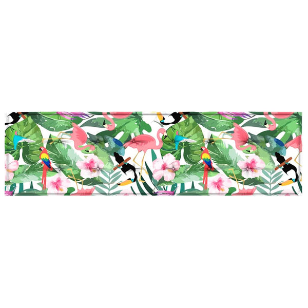 Pad Για Παγκάκι Floral Πολύχρωμο 150 X 50 X 3 Cm Ύφασμα Όξφορντ