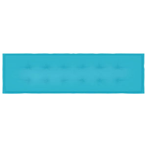 Pad Για Παγκάκι Τιρκουάζ 150 X 50 X 3 Cm Ύφασμα Όξφορντ