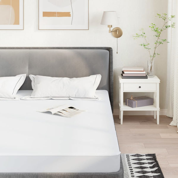 Προστατευτικό Στρώματος Λευκό 100X220 Εκ. Αδιάβροχο