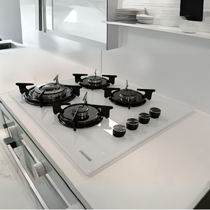 MULTIHOME MH-6108 Εστία Υγραερίου 60cm Λευκή