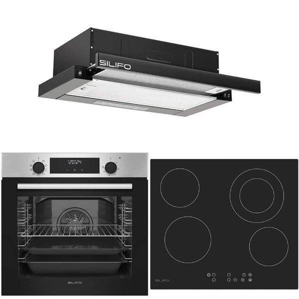 Σετ SILIFO SF6855BOI & SF6822HV5 & SF6665 Φούρνος 76lt