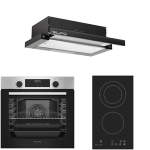 Σετ SILIFO SF6855BOI & SF6802HDV3 & SF6665 Φούρνος 76lt
