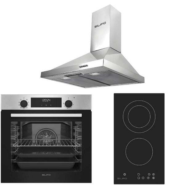 Σετ SILIFO SF6855BOI & SF6802HDV3 & SF6619 Φούρνος 76lt