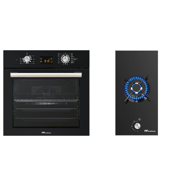 Σετ MULTIHOME MH-6060 & MH-6142 Φούρνος & Εστία Domino Υγραερίου 82164