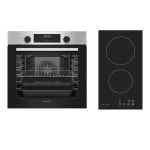 Σετ SILIFO SF6855BOI & SF6801HDV2 Φούρνος 76lt & Κεραμική Εστία Domino 90150