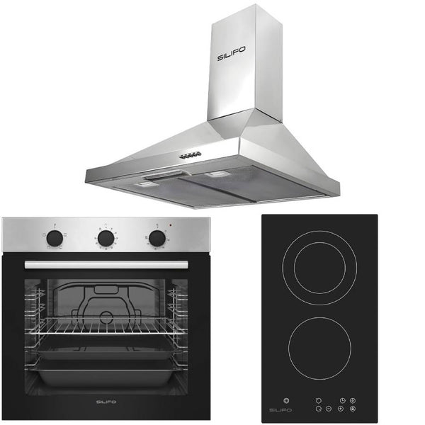 Σετ SILIFO SF6850BOI & SF6802HDV3 & SF6619 Φούρνος 83lt
