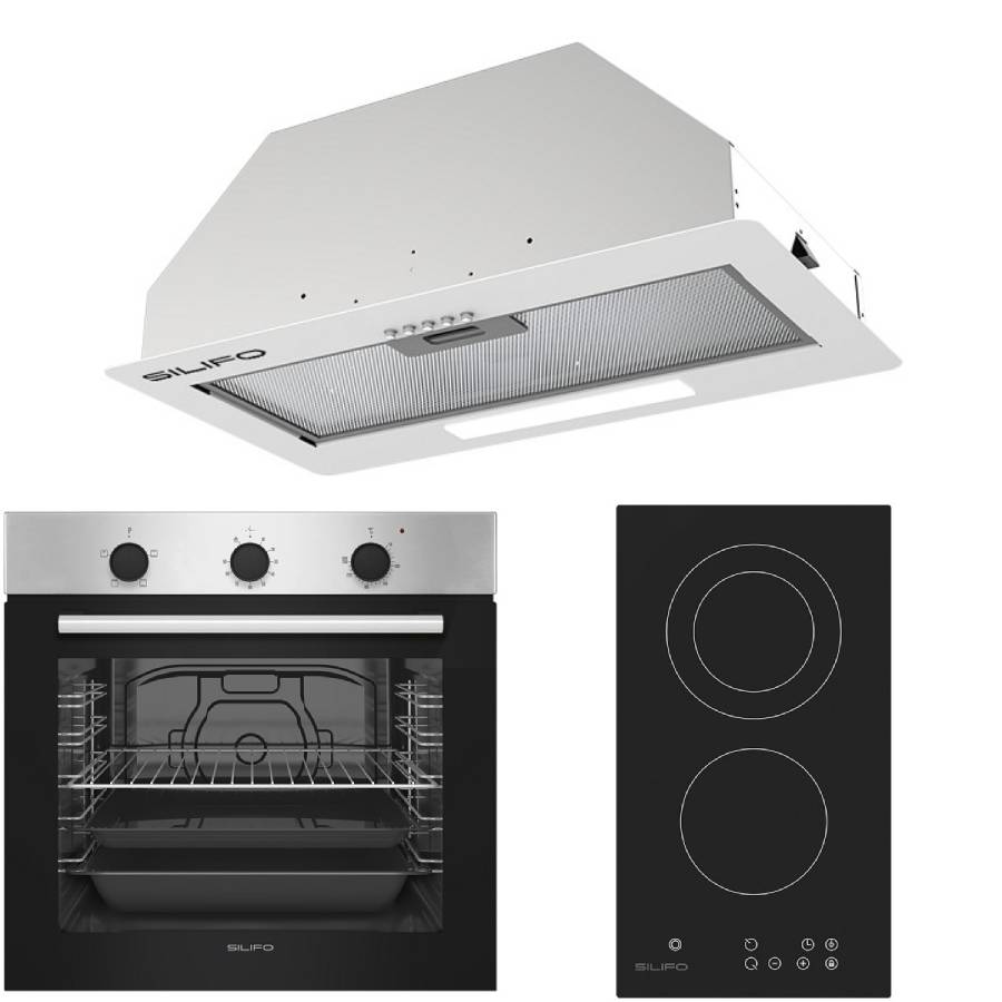 Σετ SILIFO SF6850BOI & SF6802HDV3 & SF6615 Φούρνος 83lt
