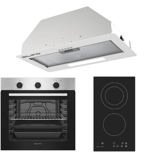 Σετ SILIFO SF6850BOI & SF6802HDV3 & SF6615 Φούρνος 83lt