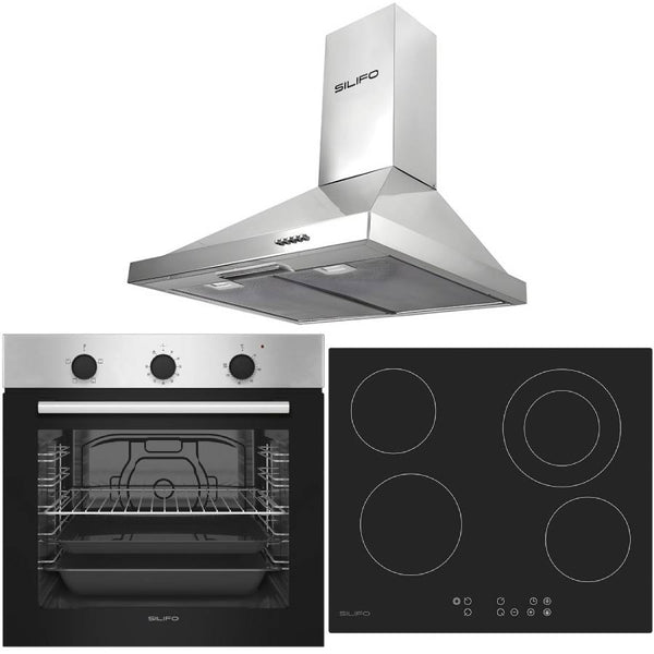 Σετ SILIFO SF6850BOI & SF6822HV5 & SF6619 Φούρνος 83lt