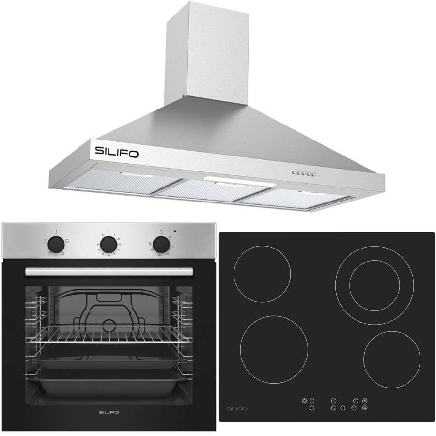 Σετ SILIFO SF6850BOI & SF6822HV5 & SF6618 Φούρνος 83lt