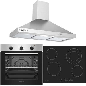 Σετ SILIFO SF6850BOI & SF6822HV5 & SF6618 Φούρνος 83lt
